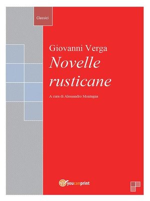 cover image of Novelle rusticane